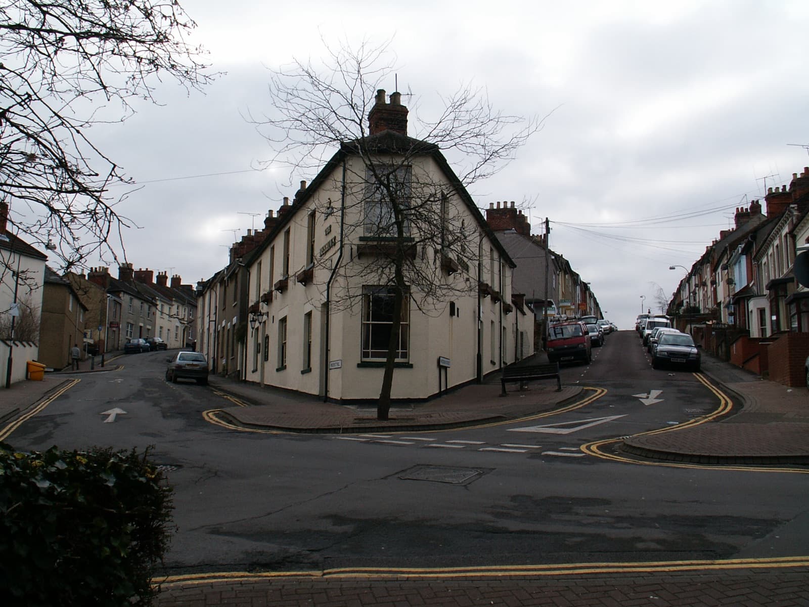 A view over Swindon Old Town